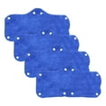 thumbnail image 3 of 4x Coton Dur Chapeau Tissu Éponge Intérieur Casque Accessoires Bleu, 3 of 8
