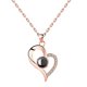 thumbnail image 1 of Collar de cristal con colgante de letra de proyección I Love You en 100 idiomas Wmkox8yi sjalhkljlk757, 1 of 2