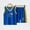 O Blue, variant on Boys Clothing Kids Summer Basketball Suit Quick Drying Sports Vest Sleeveless Two Piece Soccer Suit On V Neck Casual Round Neck Outfits 11-12 Years Blue