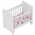 thumbnail image 1 of Cama para muñecas, camas para muñecas, cama de madera para muñecas, muebles para muñecas, ropa de cama para muñecas, cama para muñecas para casa de muñecas, 1 of 8