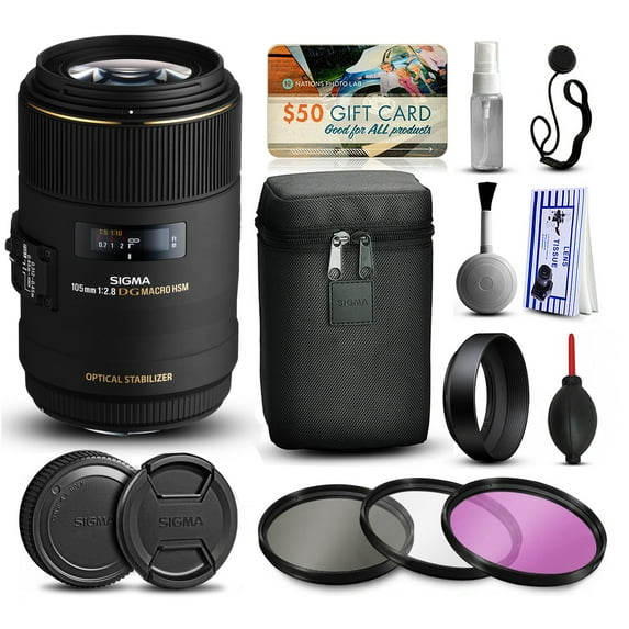 Sigma 105mm F2.8 EX DG OS HSM Macro Kits