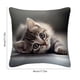 thumbnail image 3 of Yunuuuoa Faux Embroidery Pillow Cover with Adorable Animals Design, Soft Polyester Decorative Cushion Cover for Sofa, Bedroom, and Living Room Home Decor, 45x45cm Cozy Accent Pillow Case, 3 of 6