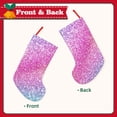 thumbnail image 2 of Sikiie Fun Rainbow Christmas Stockings,18 Inches Christmas Stockings Xmas Hanging Stockings for Family Christmas Decorations & Gifts, 2 of 7