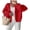 Red, variant on PRETTYGARDEN Women's Fall Cardigan Open Front Chunky Sweaters Cozy Stretchy Knitwear, Long Sleeve Drop Shoulder, Loose Fit Crochet Jacket, Trendy Holiday Outfits, Warm Winter Clothing