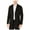 Black - blacksolid, variant on Ryan Seacrest Mens Knit Two Button Blazer Jacket, Black, Small