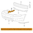 thumbnail image 3 of For 05-07 500 & 08-09 Taurus, Sable Rear Bumper Retainer Bracket SET PAIR, 3 of 5