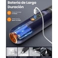 thumbnail image 3 of Aspirador de Mano 4 en 1 para Coche, 15000 Pa, Mini Soplador de Aire Portátil Inalámbrico, Aspiradora Recargable de Pantalla LED, Fuerte Succión para Limpieza de Coche, Hogar, Oficina (gris1), 3 of 5