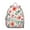 Floral Pattern, variant on Colorful Leaves Pattern Backpack Backpack for School,Cute School Bag,Schoolbag with Adjustable Shoulder Straps & Padded Back,13.8"x11.4"x6"