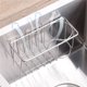 thumbnail image 3 of Soporte para Esponja de Acero Inoxidable Cestillo de Fregadero Organizador de Fregadero de Cocina Estante para Drenar, 3 of 12