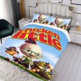 thumbnail image 3 of Pollito Pequeño Conjunto de sábanas temático, trío de piezas, cómodo y amigable con la piel, diseño único, regalo de decoración para el hogar para familiares, amigos y fans,135cm *200cm, 3 of 6