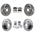 thumbnail image 1 of Transit Auto Front Rear Disc Brake Rotors and Semi-Metallic Pads Kit for Car 2004-2005 Acura TL Automatic transmission K8F-101163, 1 of 11