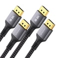 thumbnail image 1 of Cable DisplayPort Stouchi 1.4, paquete de 2 m, 32,4 Gbps, 16 K @30Hz, 1 of 6