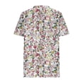 thumbnail image 4 of Tops Cortos para las Mujeres Cuello en V de Moda Casual Manga Corta Primavera Verano Top, Tops de Baile para las Mujeres, 4 of 9