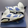 thumbnail image 2 of Ni - ke Men's Air Jordan 6 Retro ‘UNC Home’ US Size 13 Shoes CT8529-410 Blue White, 2 of 5