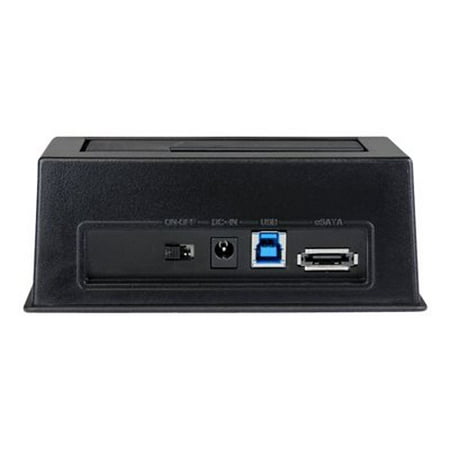StarTech.com - eSATA/USB 3.0 Hard Drive Docking Station - Black