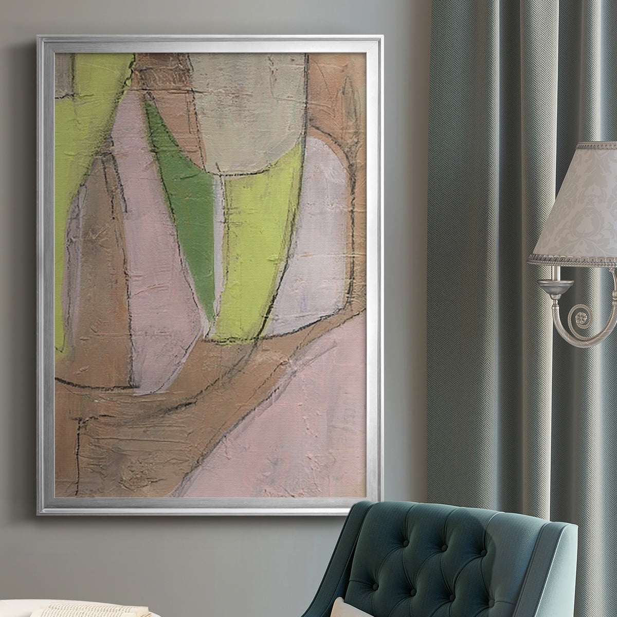Many Layers I Premium Framed Print, in Gold, Black, or Silver - Ready to Hang