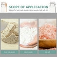 thumbnail image 4 of NUOLUX Bath Salt Storage Bottles Assorted Color 2 Sets 3.5x1.9x1.9in, 4 of 6
