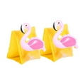 thumbnail image 1 of TFixol 2PCS PVC Swimming Arm Ring Inflatable Arm Bands Floatation Sleeves Water Wings Swimming Arm Floats Tube for Children (Flamingo), 1 of 7