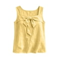 thumbnail image 5 of Msgweeeg Cami Summer Sleeveless Blouses Women Square Neck Regular Fit Streetwear Beach Blouse, 5 of 8