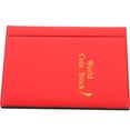 thumbnail image 7 of ELAYARD Coin Collector Book Coin Book Red Pu 1Set, 7 of 7