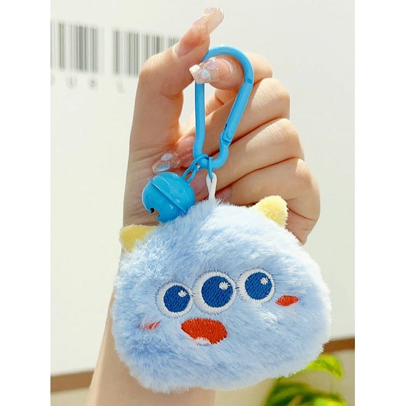 Cartoon Keychain Plush Little Monster Key Chain Pendant