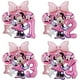 thumbnail image 2 of Juego de Globos de aluminio de Minnie Mouse rosa de Disney, decoración de fiesta de cumpleaños para niña, 1, 2, 3, 4, 5, 6 y 7, suministros para baby shower, 1 Juego, 2 of 4