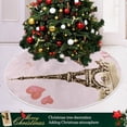 thumbnail image 6 of FMSHPON Valentine's Day Mother's Day Red Heart Love Xmas Christmas Tree Skirt Stand Mat for Holiday Party Decoration Indoor Outdoor 48 inches, 6 of 6