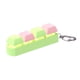 thumbnail image 3 of Llavero inquieto con teclado, juguete mecánico con llave, juguete sensorial, regalos, Clicker de moda portátil, juguete relajante para adultos, Verde y rosa, 3 of 8