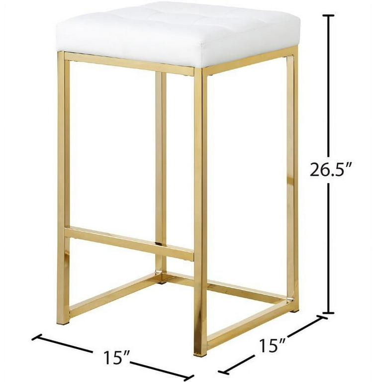 Meridian Furniture Nicola Faux Leather Counter Stool Meridian Furniture Nicola Faux Leather Counter Stool