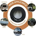 thumbnail image 2 of Kayme Spare Tire Cover, Waterproof, Black PE, Fit for 27-29 in, 4 Pack, 2 of 7