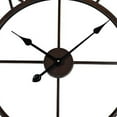 thumbnail image 2 of Utopia Alley CL42RD 27 in. Oversized Roman Round Wall Clock Oil Rubbed Bronze, 2 of 9
