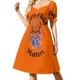 thumbnail image 1 of Producto Every Child Matters Vestido de manga corta Ropa estética Ropa femenina vestidos de mujer elegantes y bonitos, 1 of 8
