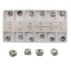 thumbnail image 1 of 12 piezas de corona de dientes dentales de acero inoxidable para niños/suministros de odontología para adultos corona temporal TUNC Sencillez, 1 of 5