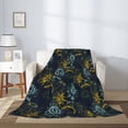 thumbnail image 2 of Sikiie Sunflowers Cozy Flannel Fleece Throw Blanket: Lightweight & Thick for All Seasons - Perfect for Women, Men, & Kids"80"x60", 2 of 6