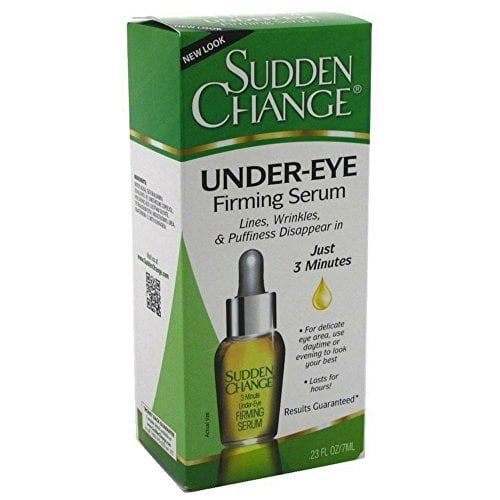 sudden lines under eyes