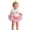 t#596White12015, variant on CAIVO Kids Girls Birthday Party Outfit Sets O-Neck Short Sleeve Romper Dress With Hair Cute Toddler Celebration Comfort Clothing Sets
