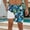 Sky Blue, variant on COSFO Summer Beach Board Shorts Men Casual Hawaiian Shorts with Pockets Drawstring Elastic Waist Relaxed Fit Shorts