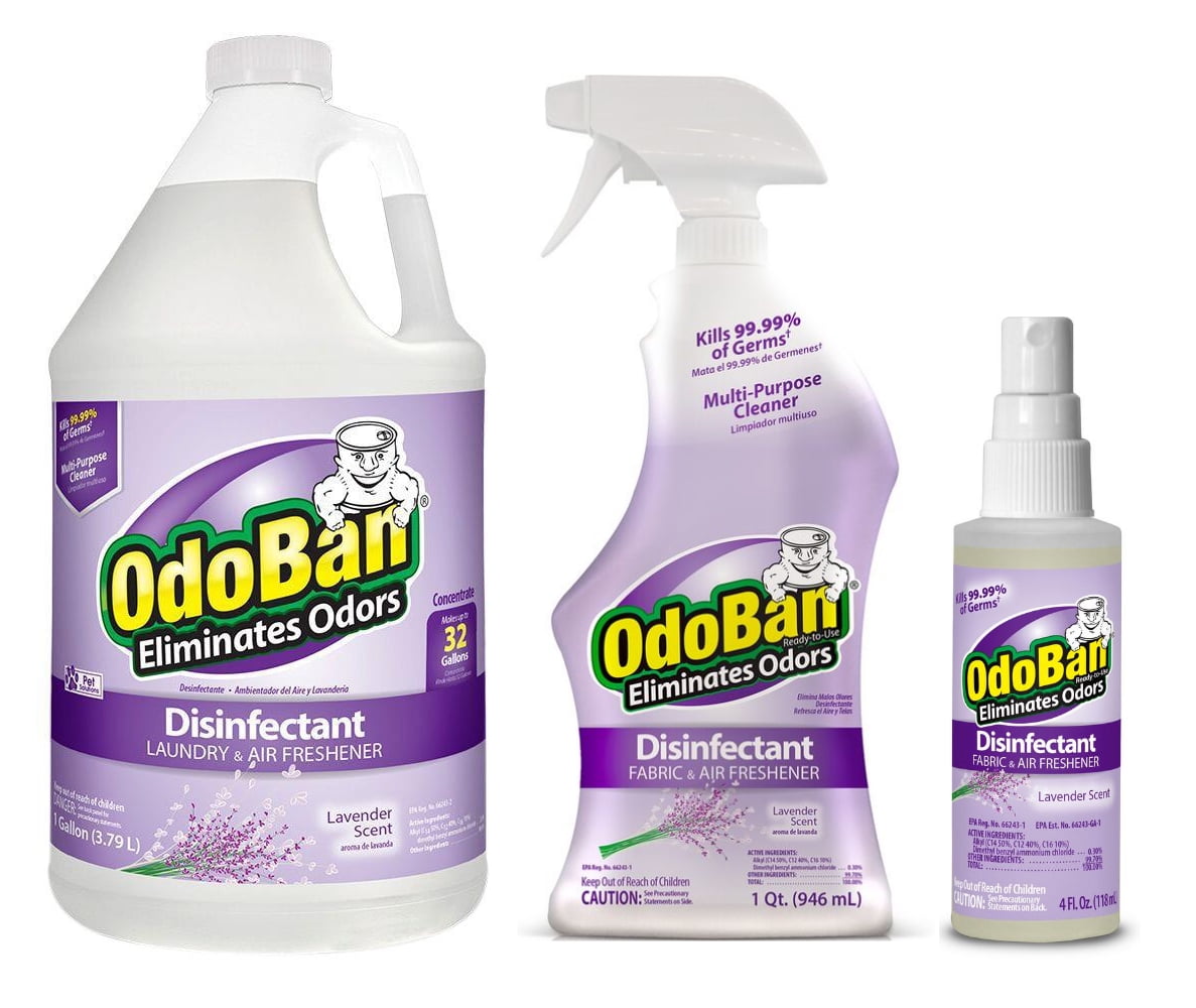 OdoBan Multipurpose Cleaner, Odor Eliminator, Disinfectant 1 Gallon