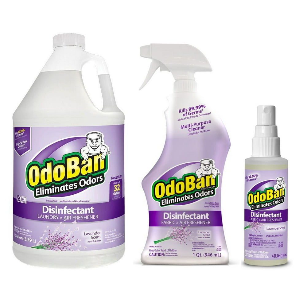 OdoBan Multipurpose Cleaner, Odor Eliminator, Disinfectant 1 Gallon
