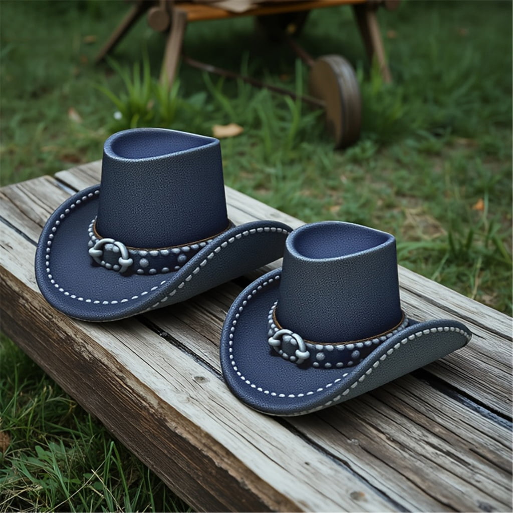 Cowboy Hat Silicone Molds for Epoxy Resin Making Candle Soap Temperature Resistant Easy Demolding Silicone Candle Mould