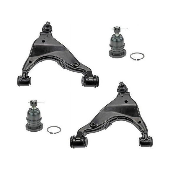 Front Control Arm and Ball Joint Kit - Compatible with 2005 - 2015 Toyota Tacoma 2006 2007 2008 2009 2010 2011 2012 2013 2014
