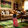 thumbnail image 4 of Lunxisen 1 Pcs Pet Soccer Shirt Breathable Mesh Garment for Small Dogs Cats Lightweight Outdoor Play Apparel Pet Costume Uniform, 4 of 9