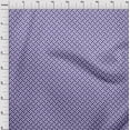 thumbnail image 4 of oneOone Silk Tabby Purple Fabric Geometrical Sewing Material Print Fabric By The Yard 42 Inch Wide, 4 of 4