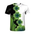 thumbnail image 4 of DPTALR T-Shirt Unisexe Quotidien pour Hommes, Imprimé Graphique 3D, Manches Courtes, Blouse Décontractée, 4 of 9