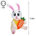 thumbnail image 1 of Matsuzay Muñeco de conejito de Pascua inflable de 1,6 m, de luz nocturna LED para patio, juguetes de jardín al aire libre, adornos de fiesta, Almacenamiento y organización del hogar Matsuzay HA022646-00, 1 of 1