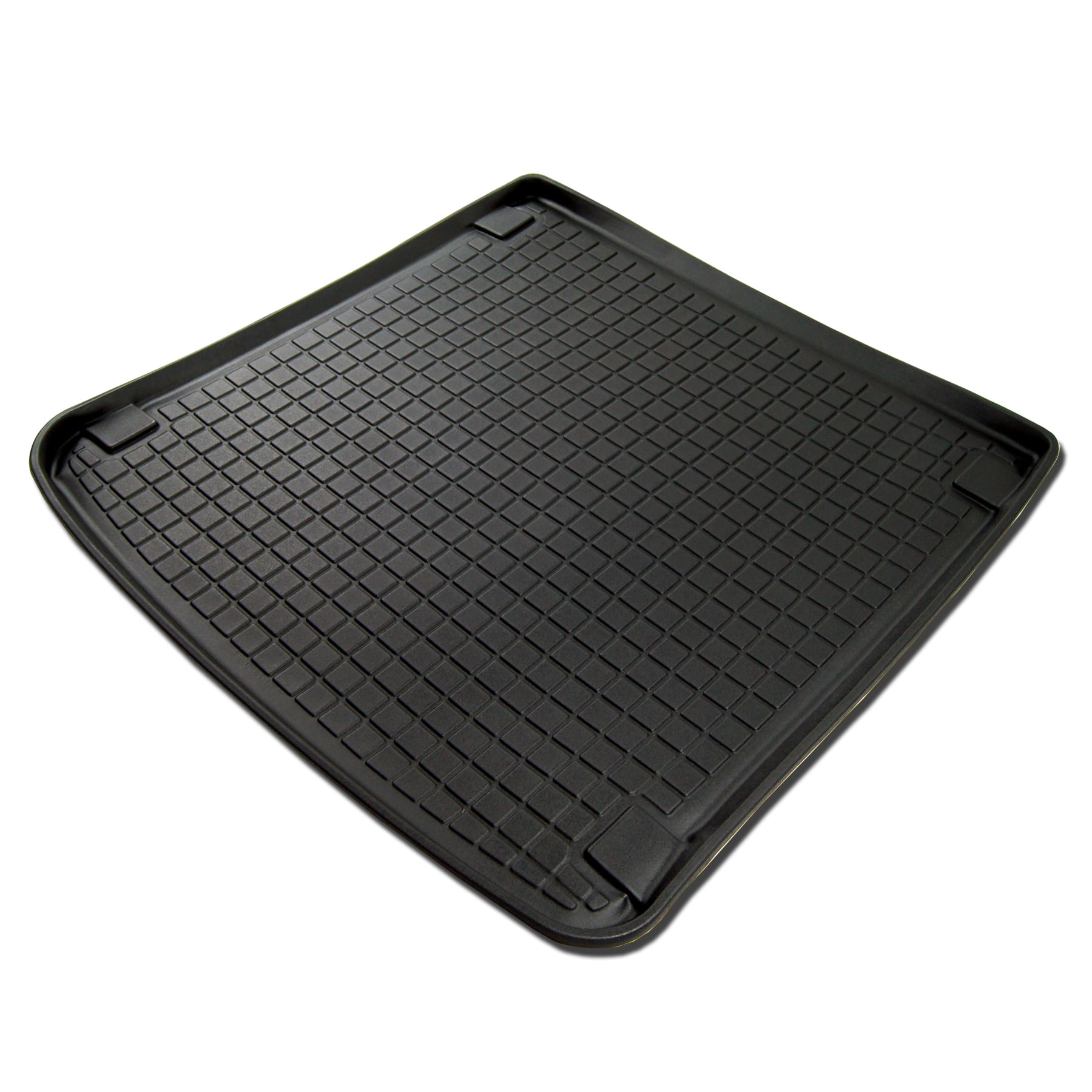 TuningPros CLTM803 Custom Fit Black Trunk Floor Mat For 20092015 Audi