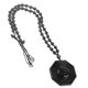 thumbnail image 4 of Natural Obsidian Necklace Vintage Amulet Yin Yang Pendant Feng Shui Amulet Necklace, 4 of 4