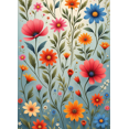 thumbnail image 4 of Decorative Design Floral Banner Colorful Pattern Spring Theme for Garden Party Wedding Ceremony Nature Celebration, 4 of 5