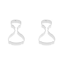 Masteelf 2pcs Metal Trophy Cookie Cutter Football Cookie Cutter Stainless Steel With Football Fan Sport Themed Dough Fondant Biscuits Molds For Kids