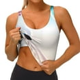 thumbnail image 3 of Uemuo Butterfly In Blossoms Zen Pattern Women's Sports Bra - High Impact Support, Breathable, and Comfortable Athletic Bra for Running, Yoga, and Workouts, 3 of 9